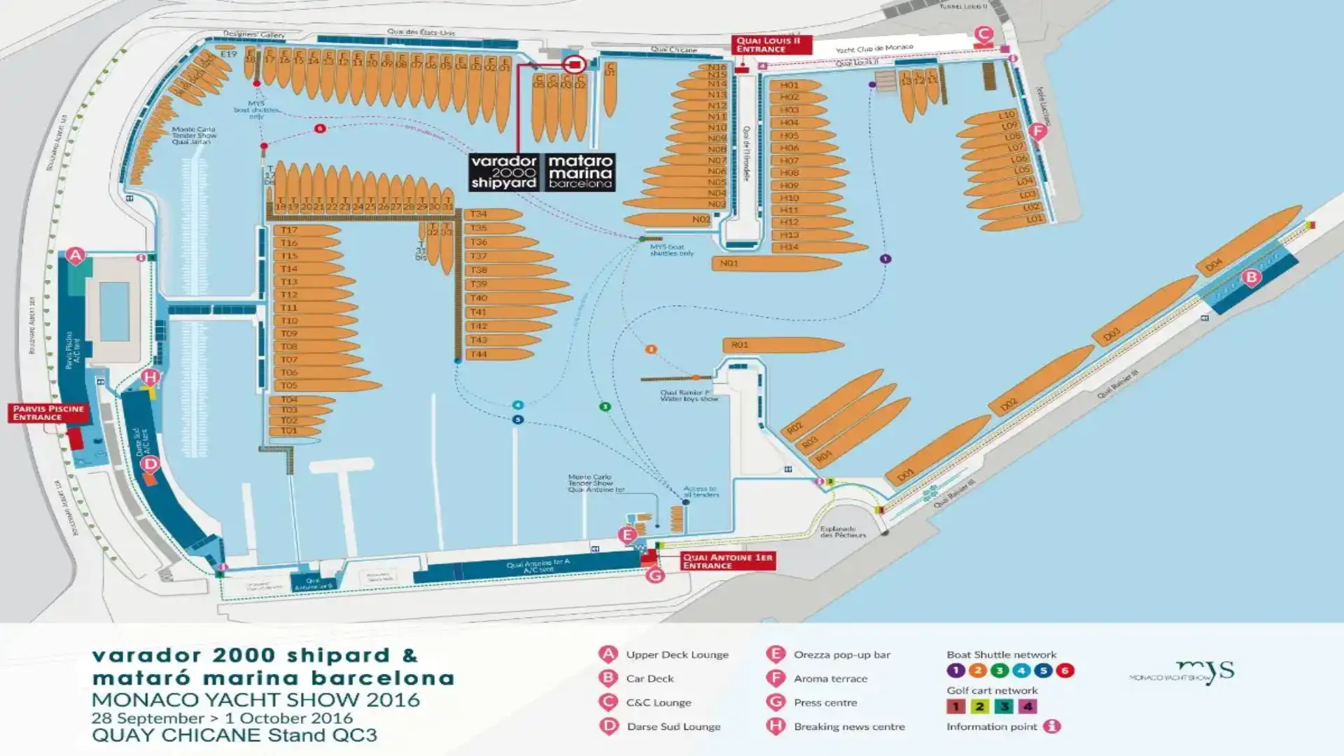 Mataró Marina Barcelona will be present for the seventh year at the Monaco Yacht Show