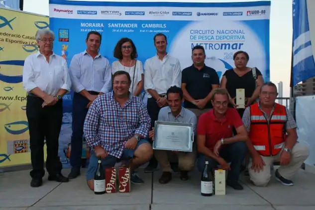 El Trofeo Martín Códax de Clubes en la Copa de Catalunya fue para el Club Náutic Cambrils.