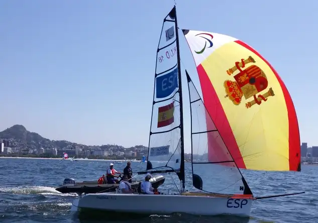 Sergi Roig y Violeta del Reino son décimo en Skud 18. Foto: Alfred Buqueras 