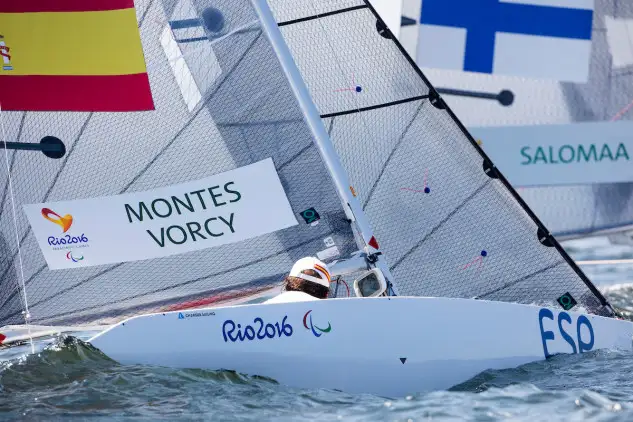 Arturo Montes ha sido el mejor español en la tercera jornada. Foto:Richard Langdon/World Sailing 