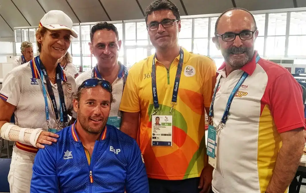 El palista del Real Club Náutico de Sevilla, Javi Reja ya sueña con la medalla en la cita Paralímpica Tokyo 2020.