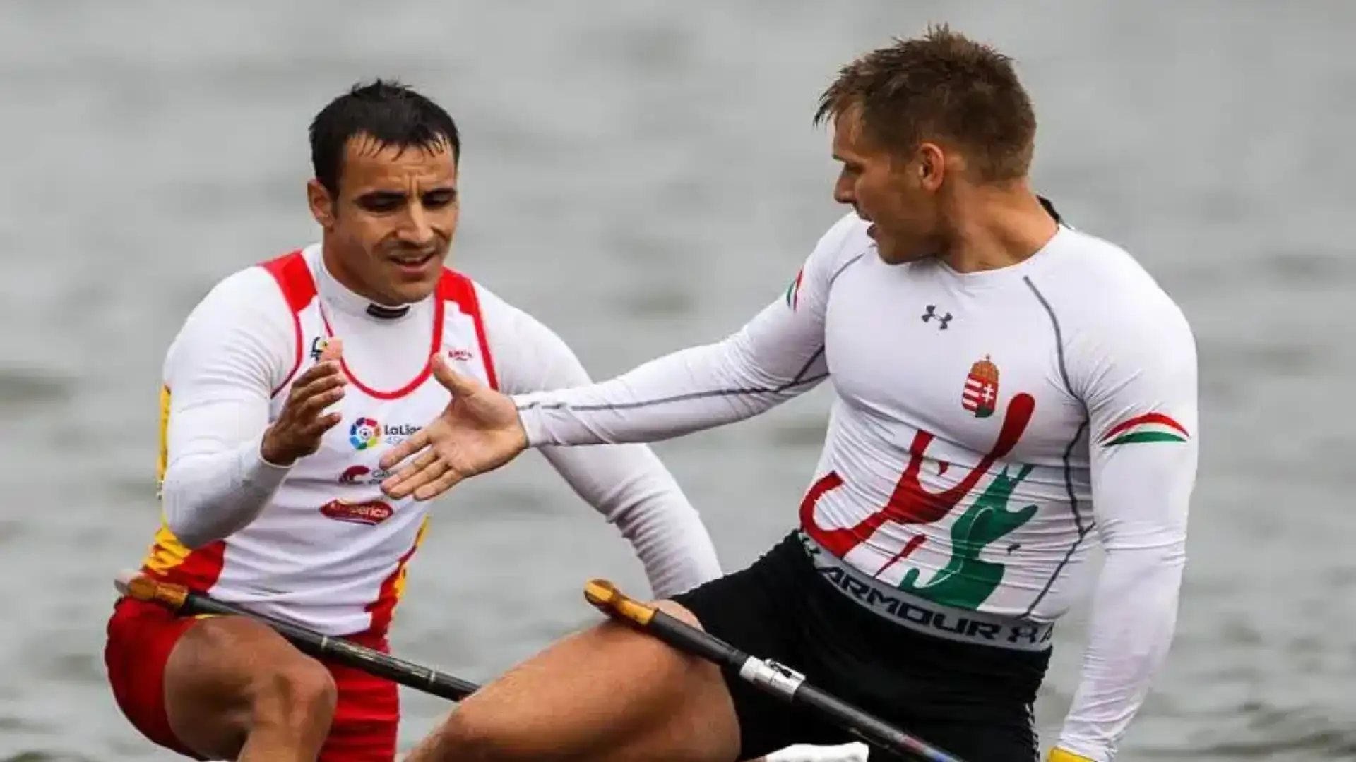 The Galician Tono Campos Silver Medal of C1 in the World Marathon 2016