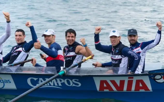 Los de Bermeo están fortísimos en las últimas regatas (Maide Celada)