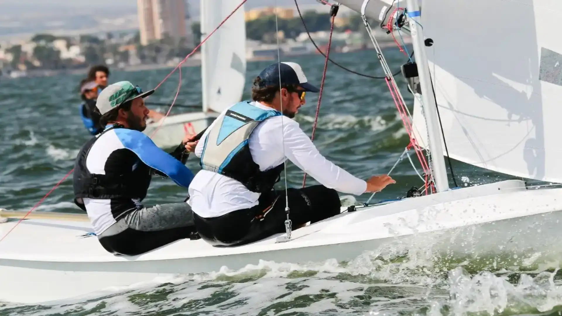 Noguera and Capó take to Mallorca the European Youth of Snipe