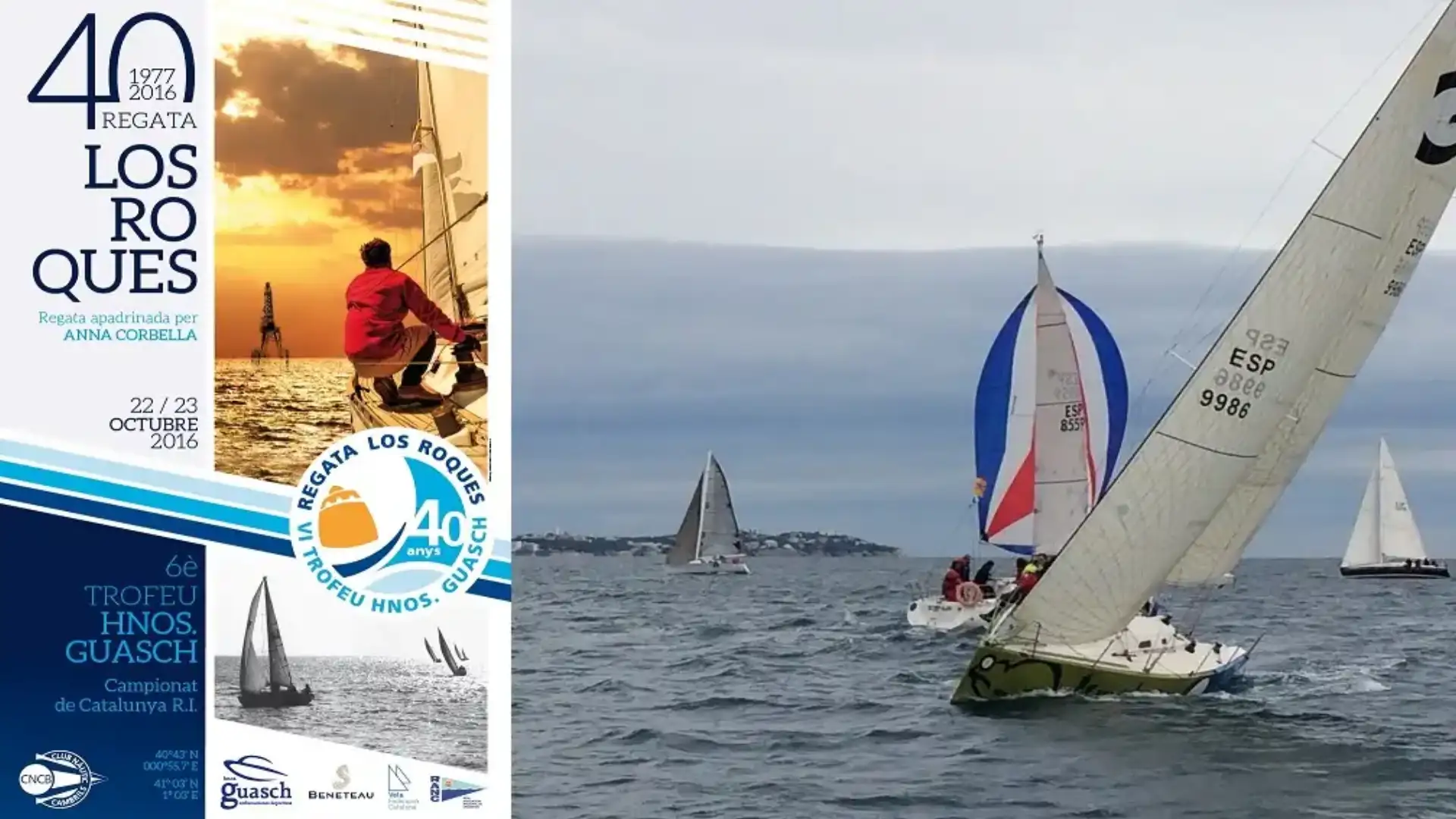 Cambrils 22 and 23 of October: 40 Regata Los Roques-VI Trophy Brothers Guasch