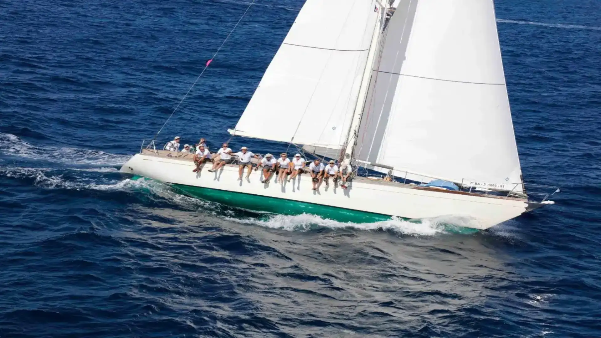 Alex Pella's "Galvana" returns to Marina Denia after participating in Les Voiles de Saint Tropez