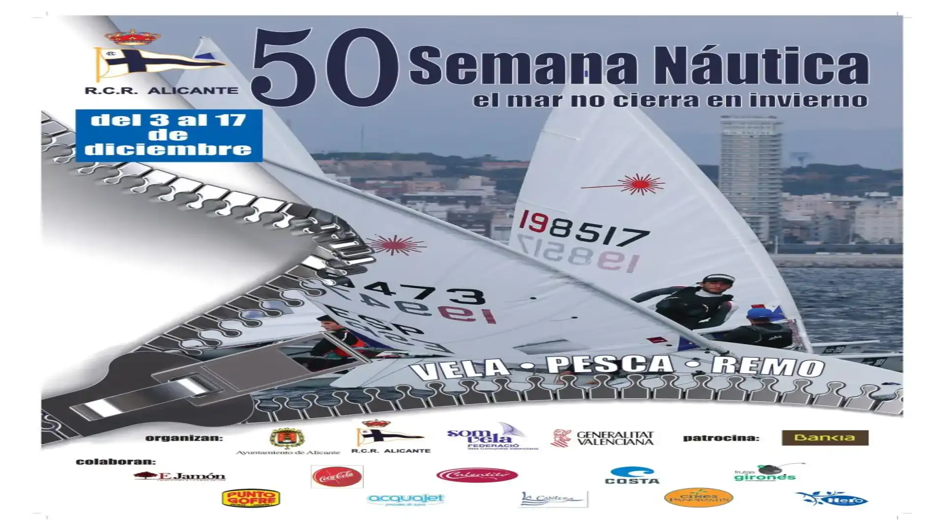 Alicante Nautical Week prepares for its 50th Anniversary