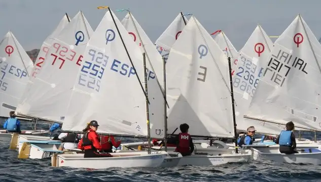 Imagen parcial salida primera manga en Gijón