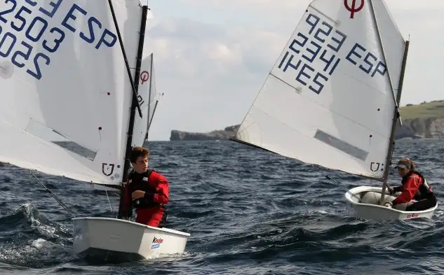 Juan Olavarri del Marítimo del Abra vizcaíno y la gallega Adriana Pérez Canal