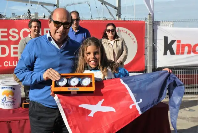 La ourensana Adriana Pérez Canal del Marítimo Canido de Vigo mejor femenina