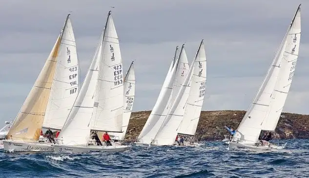 Javier Gándara hizo literalmente volar a su J80