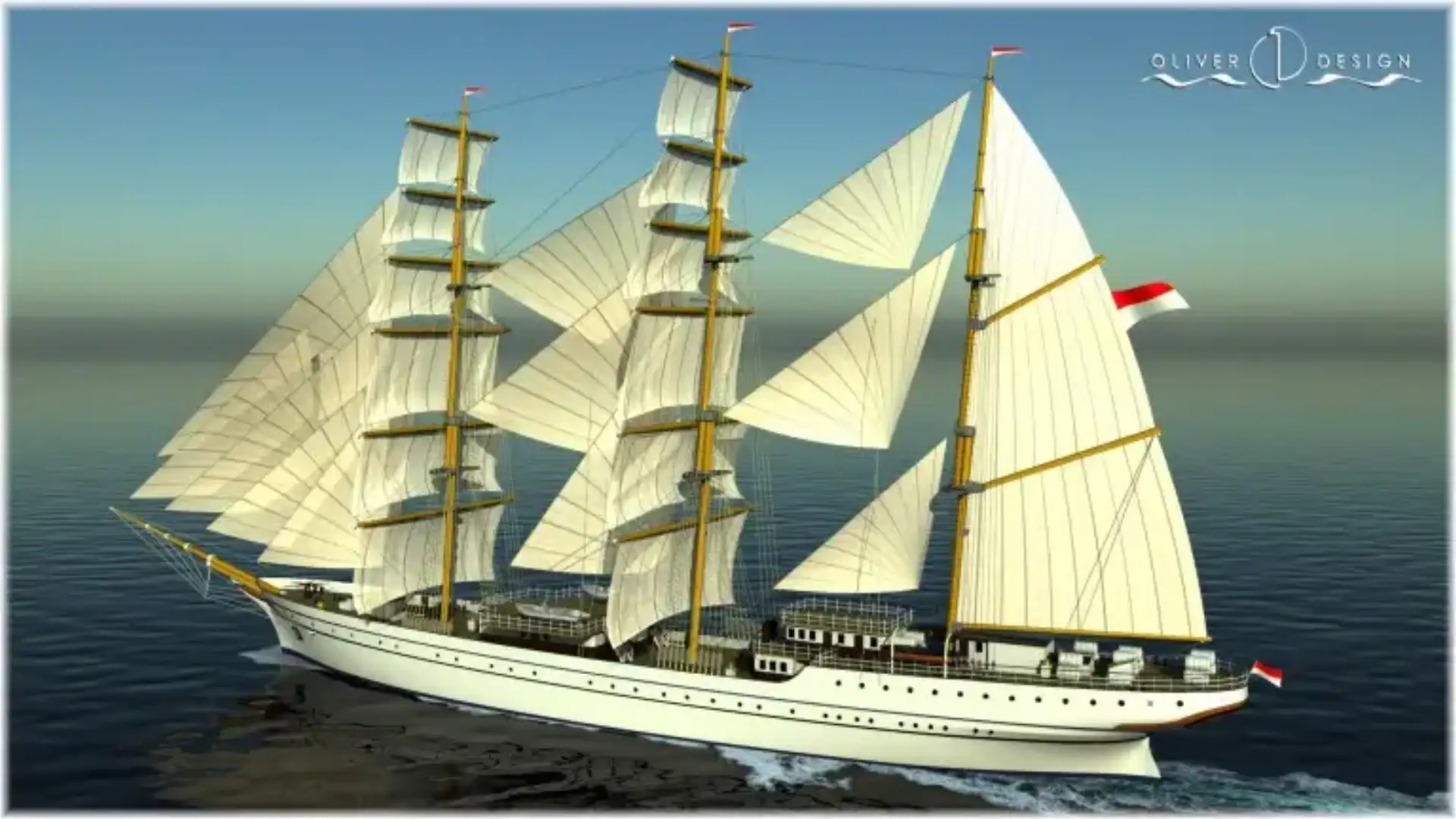 The Basque Oliver Design enables the interior of the Indonesian Navy "Bima Suci"