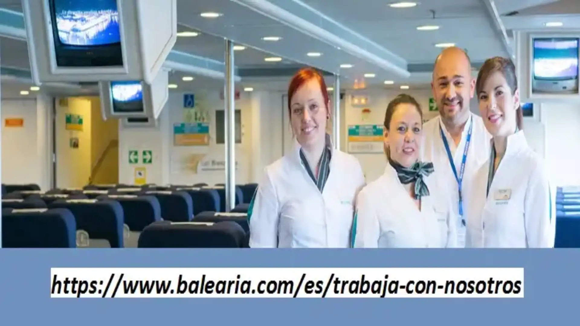 "Work with us" an offer to Balearia professionals