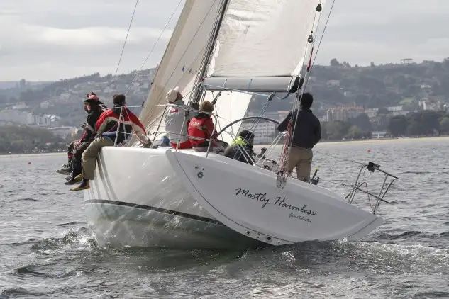 El Gomez patroneado por Andrés Soto del Real Club Náutico de La Coruña