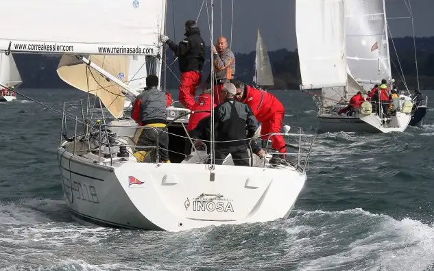 Inosa patroneado por Cándido Losada del Náutico de Sada