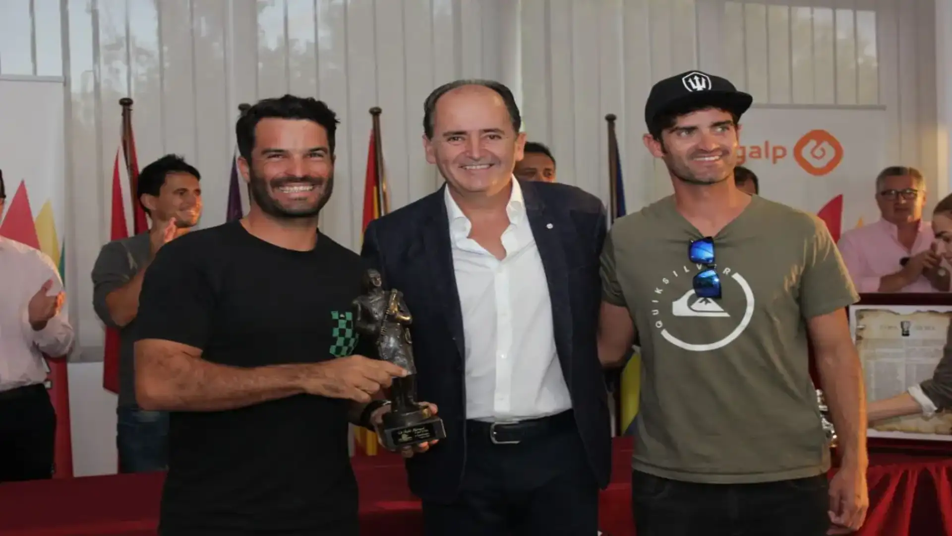 Rayco Tabares and Gonzalo Morales, Spanish Snipe champions