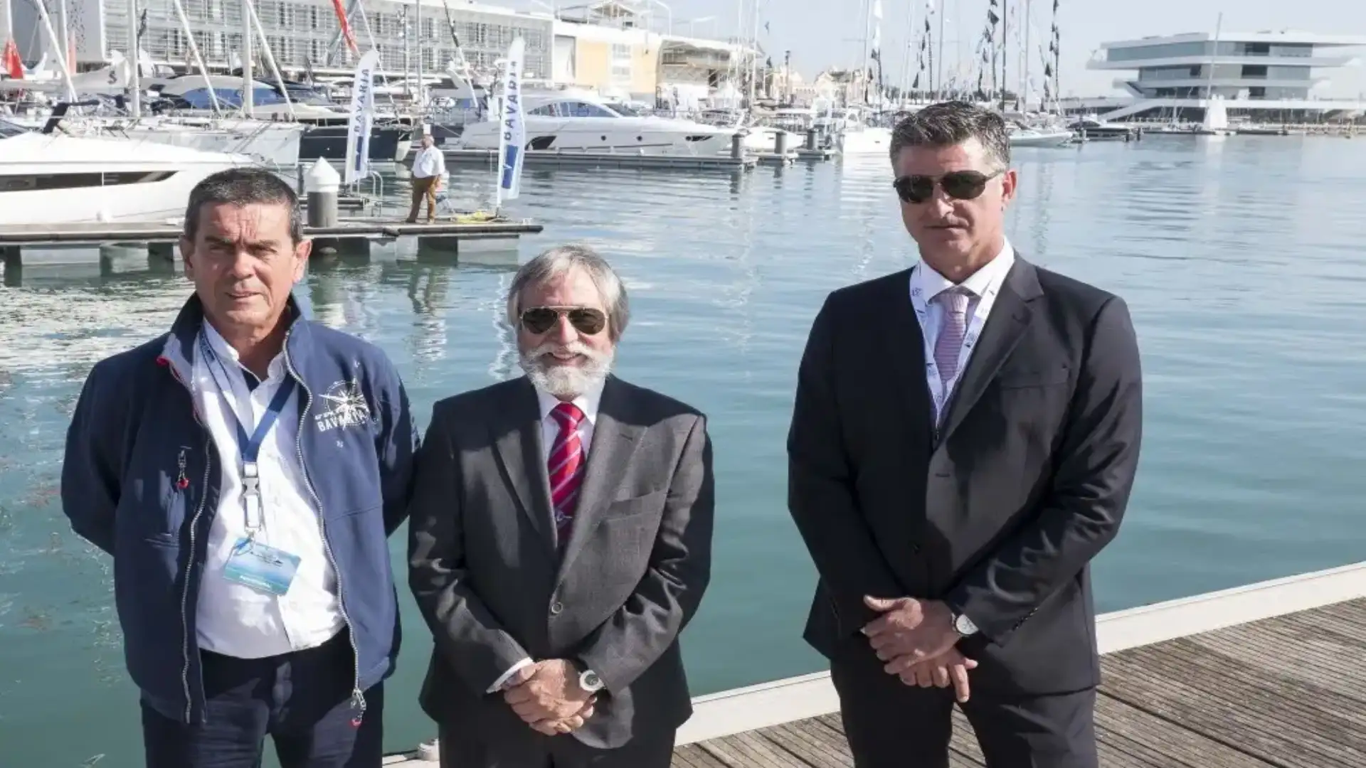 French activity at the Valencia Boat Show throughout the day