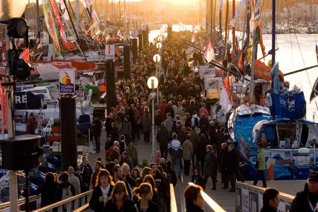 Los pantalanes de Les Sables d