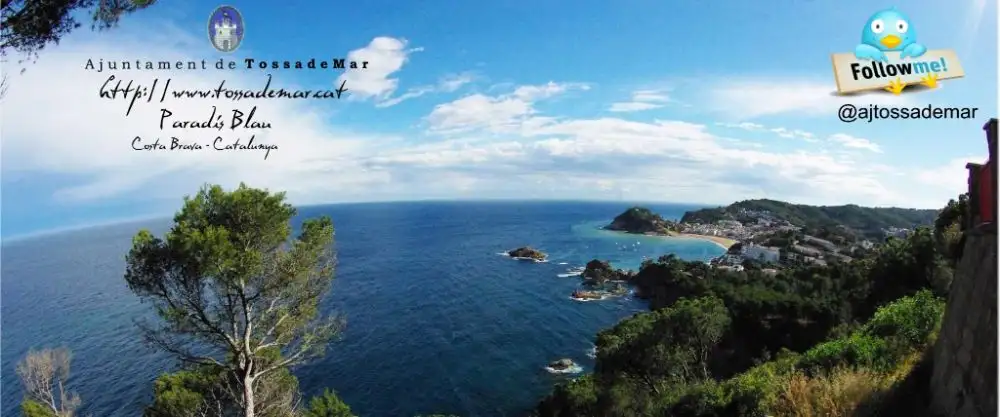 Tossa de Mar es una localidad situada al sur de la Costa Brava. Foto: Ajuntament de Tossa