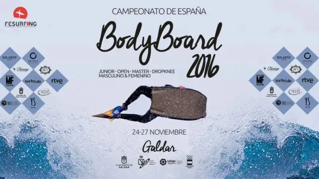 Las Federacines Canaria y Española de Surf y el Ayuntamiento de Galdar organizan el primer Campeonato de España 100% Bodyboard