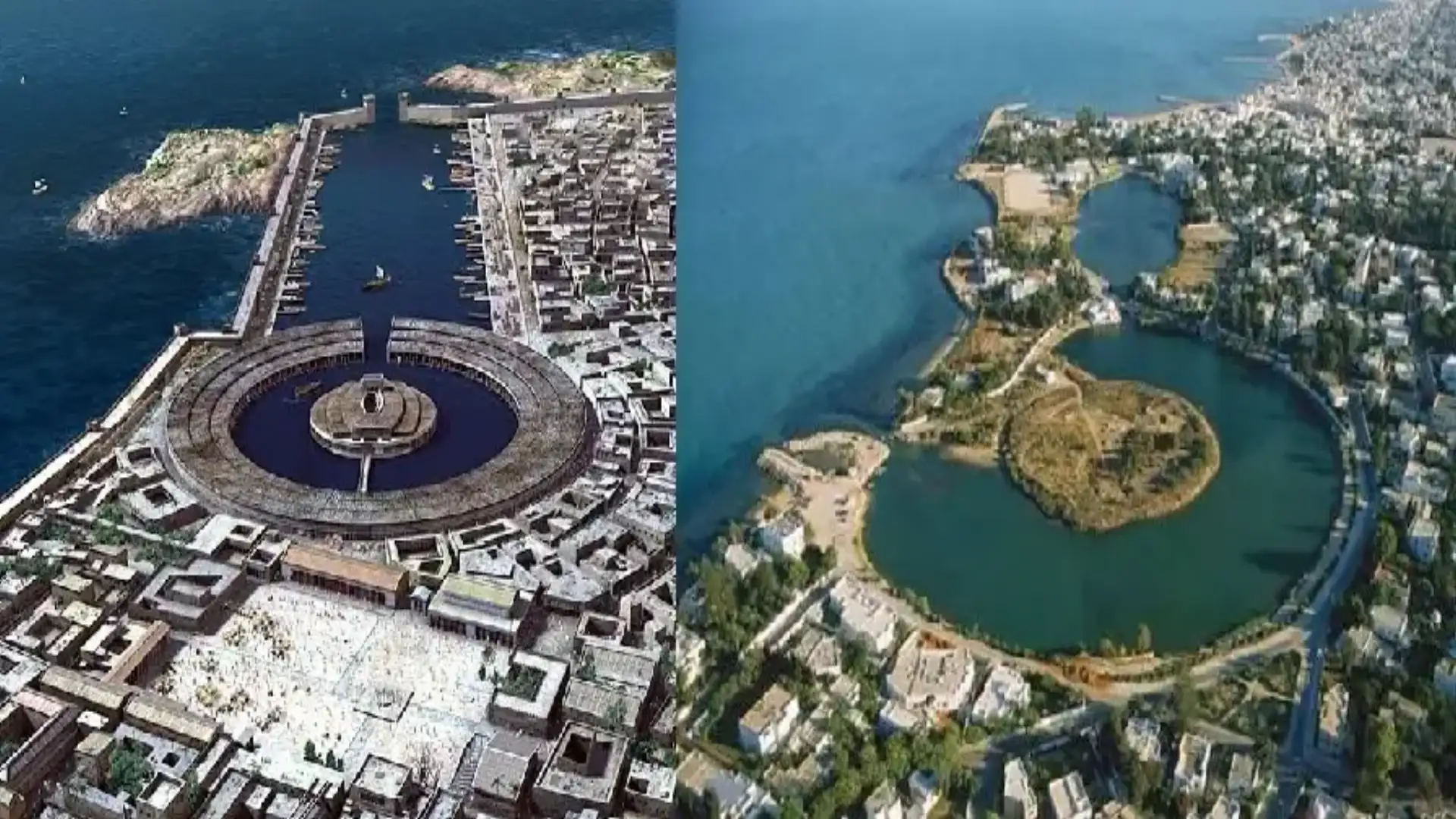 Les ports publics-romains de Cartago la huitième merveille du monde Antigüo