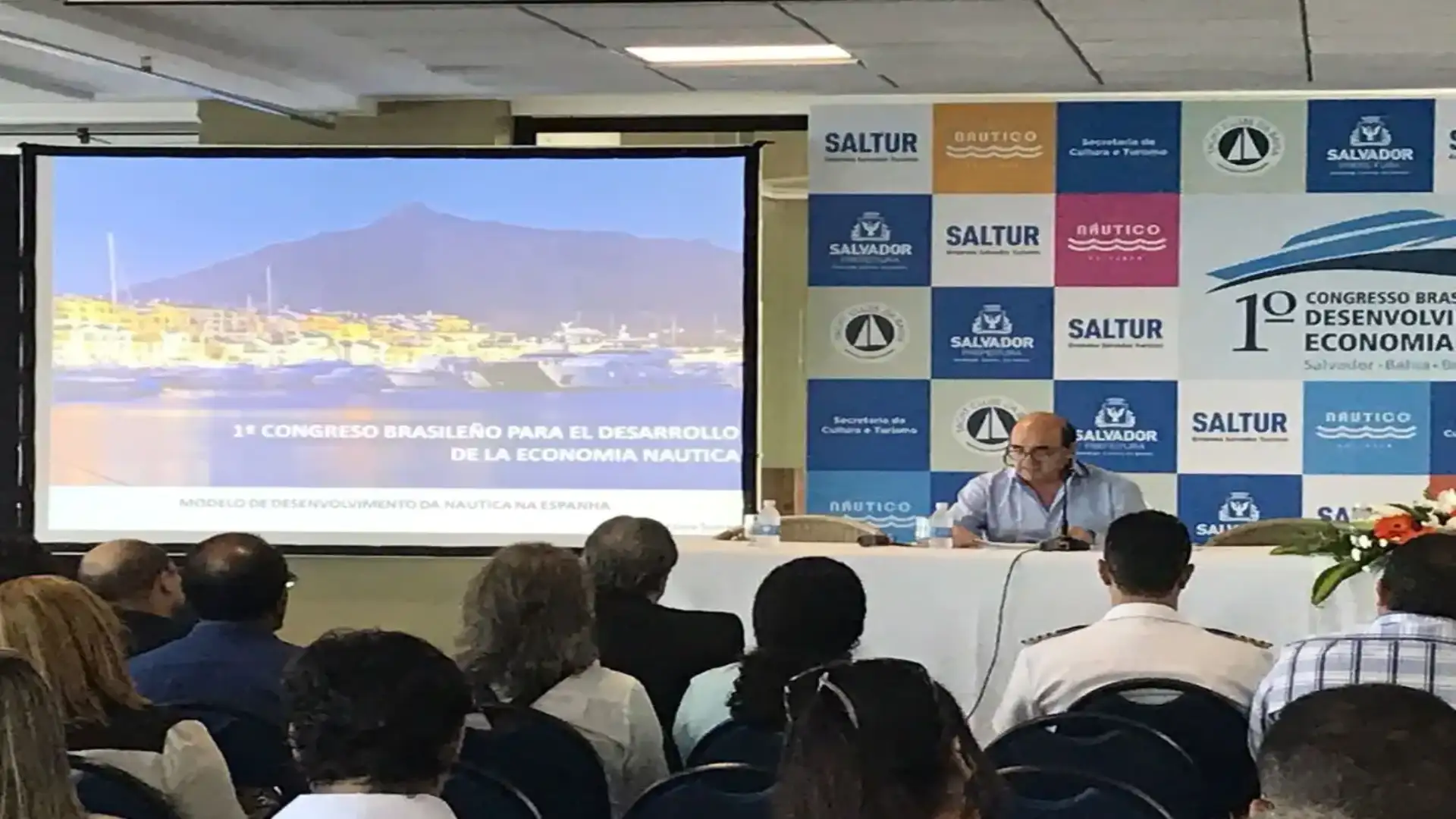 Victor Montero and Vicent Esteban speakers at the Brazilian Nautical Development Congress