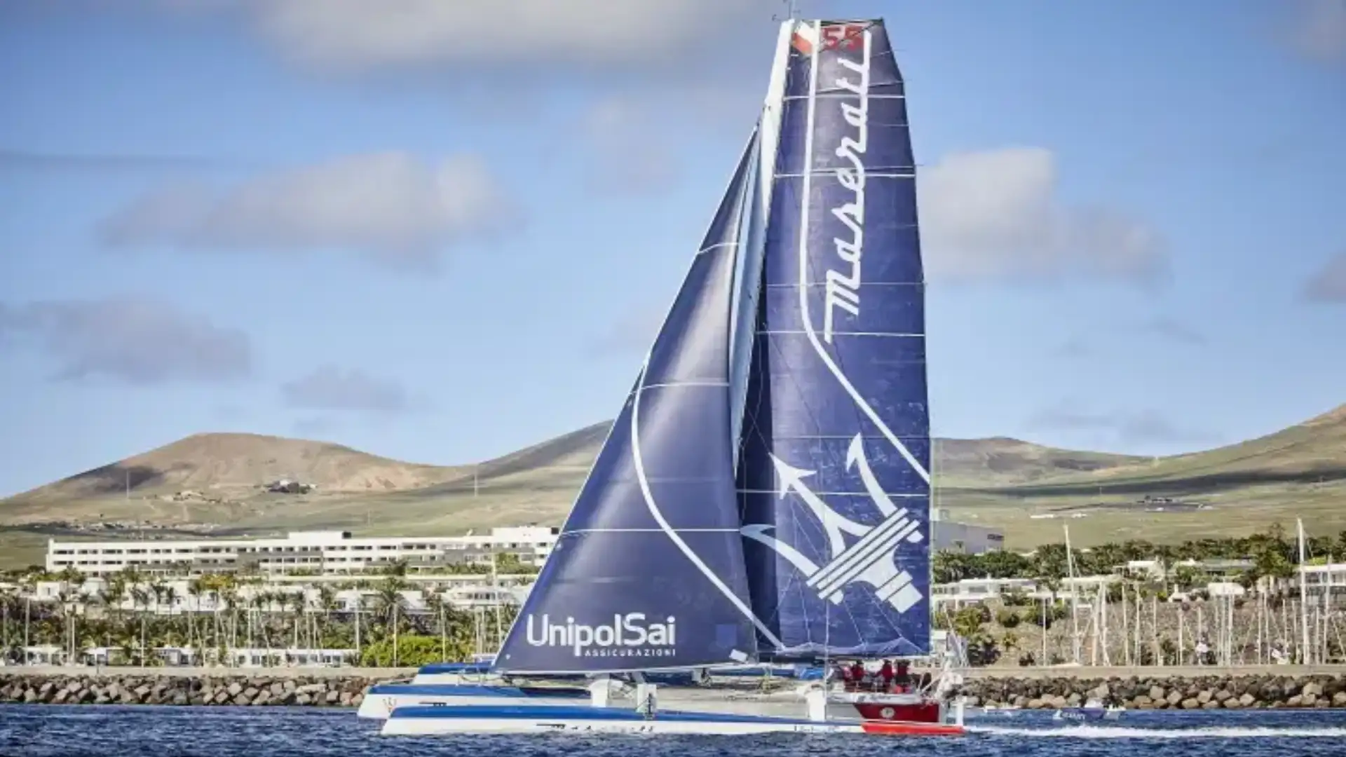 The RORC Transatlantic Race part of Lanzarote heading for the island of Granada