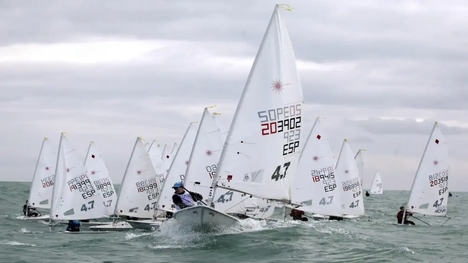 The gold of the National of Laser 4.7 in Valencia for Bat Finn Mulle