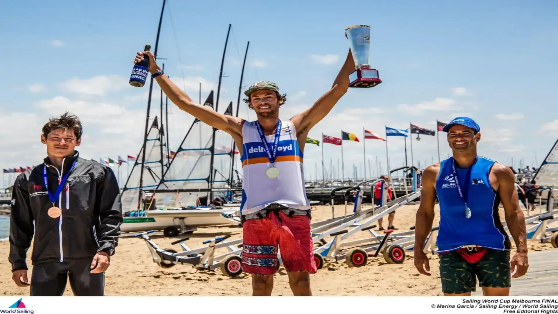 Pastor and Trittel hang the silver at Melbourne Sailing World Cup Final