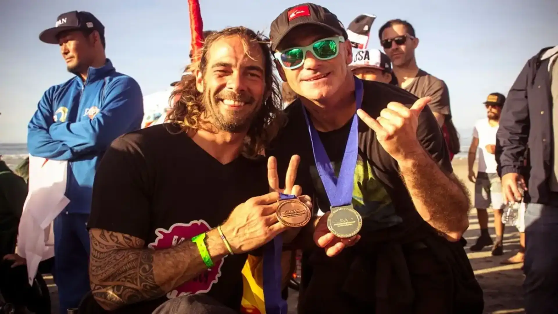 Francesena (Euskadi) gold and Bayona (Catalonia) bronze in the World of Adapted Surf