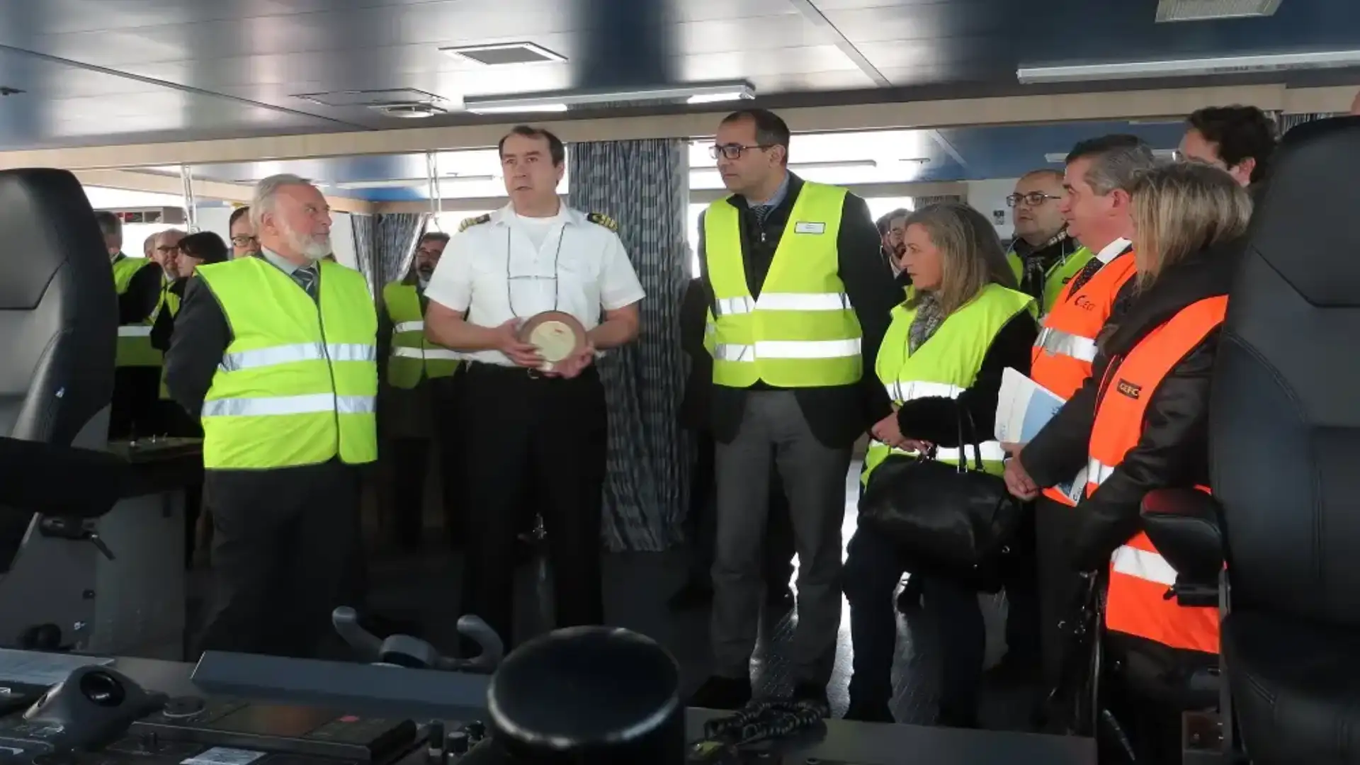 ▪ First Spanish port of call for a LNG-powered ship