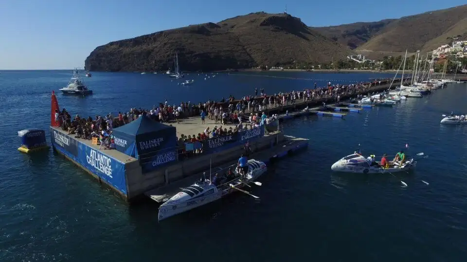 La Talisker Whisky Atlantic Challenge zarpa desde La Gomera rumbo a Barbados