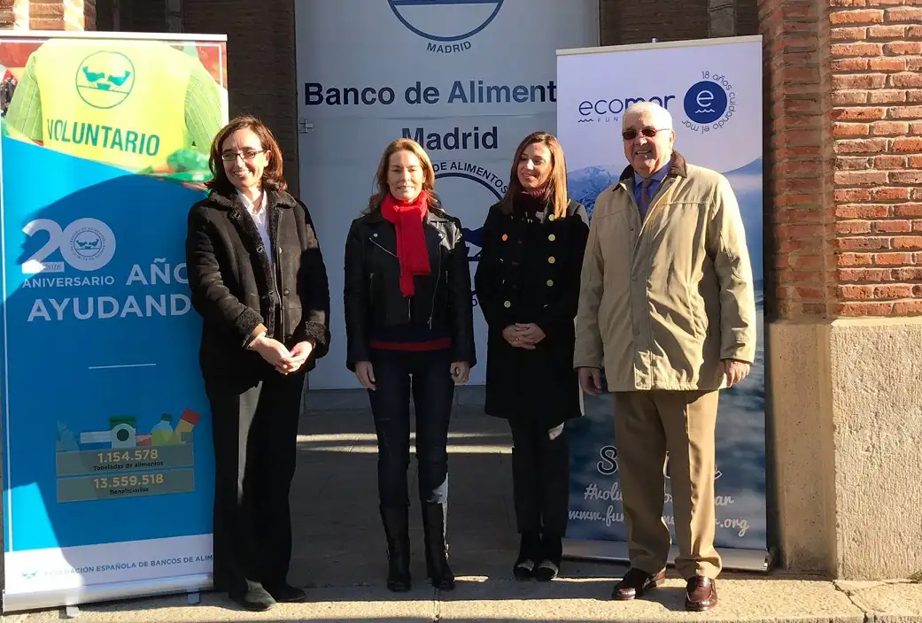 Coca Cola y la Fundación Ecomar han donado un 57% más de producto que en la campaña pasada