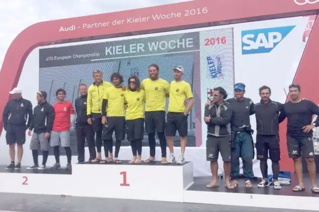 Gonzalo Araújo logró situar a su "Salway" en el bronce en el Europeo de Kiel 2016