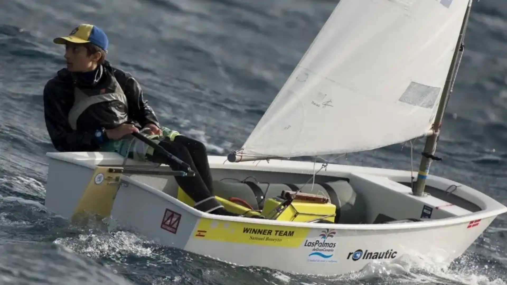 Beneyto (Las Palmas), Gelpí (Barcelona) and Lagerberg (Sweden) podium in the Canary Islands
