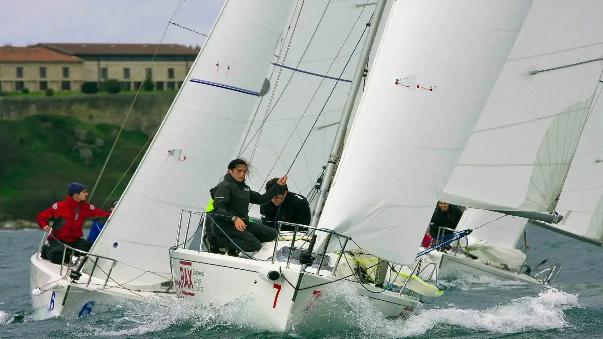 Javier Gandara owner and lord of the Winter League of J80 in Baiona