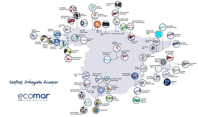 Son ya 65 los clubes Ecomar... la incorporación del surf otro de los grandes éxitos