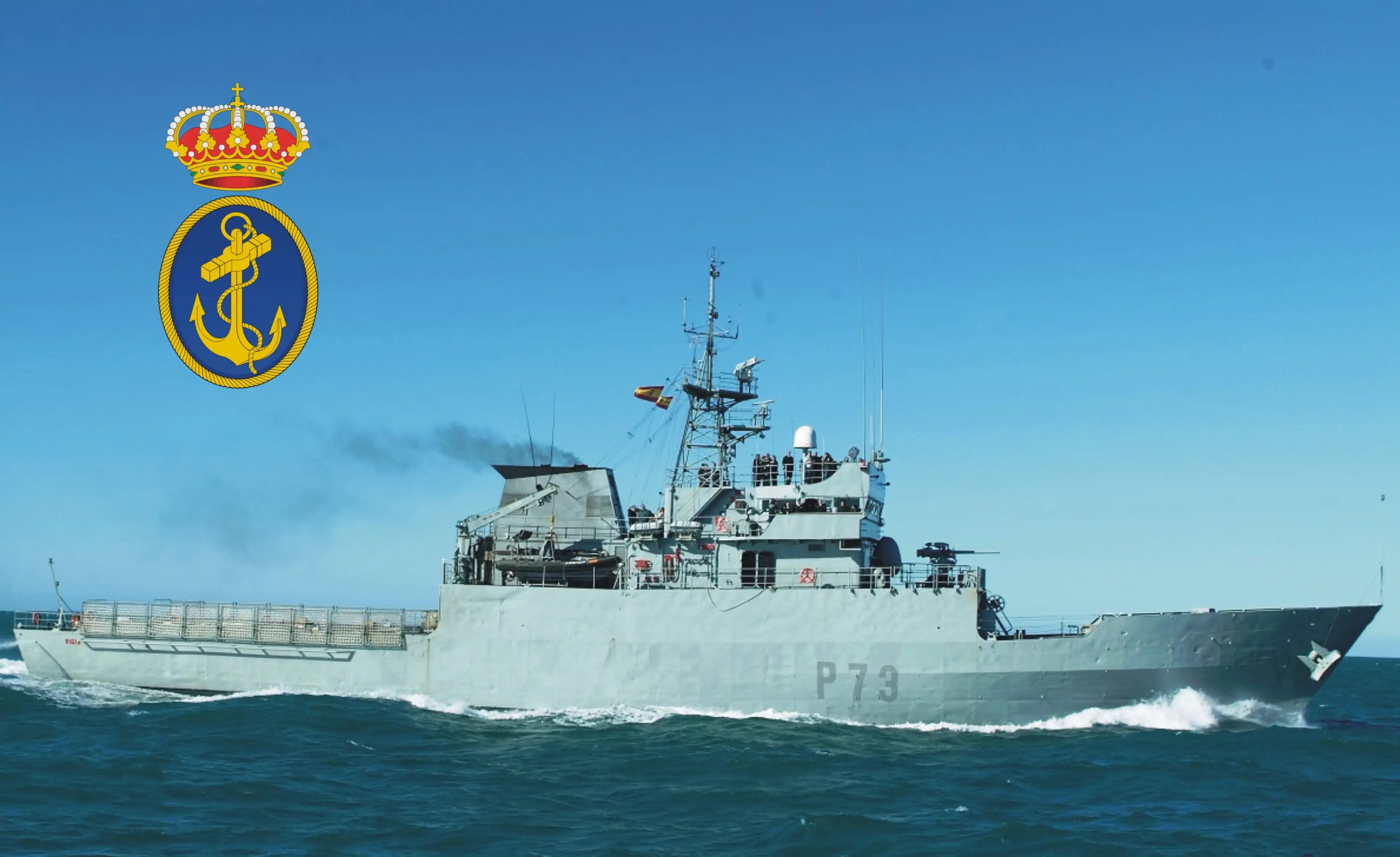 El Patrullero de la Armada Española "Vigía" contribuirá al "Plan de diplomacia de la Defensa"