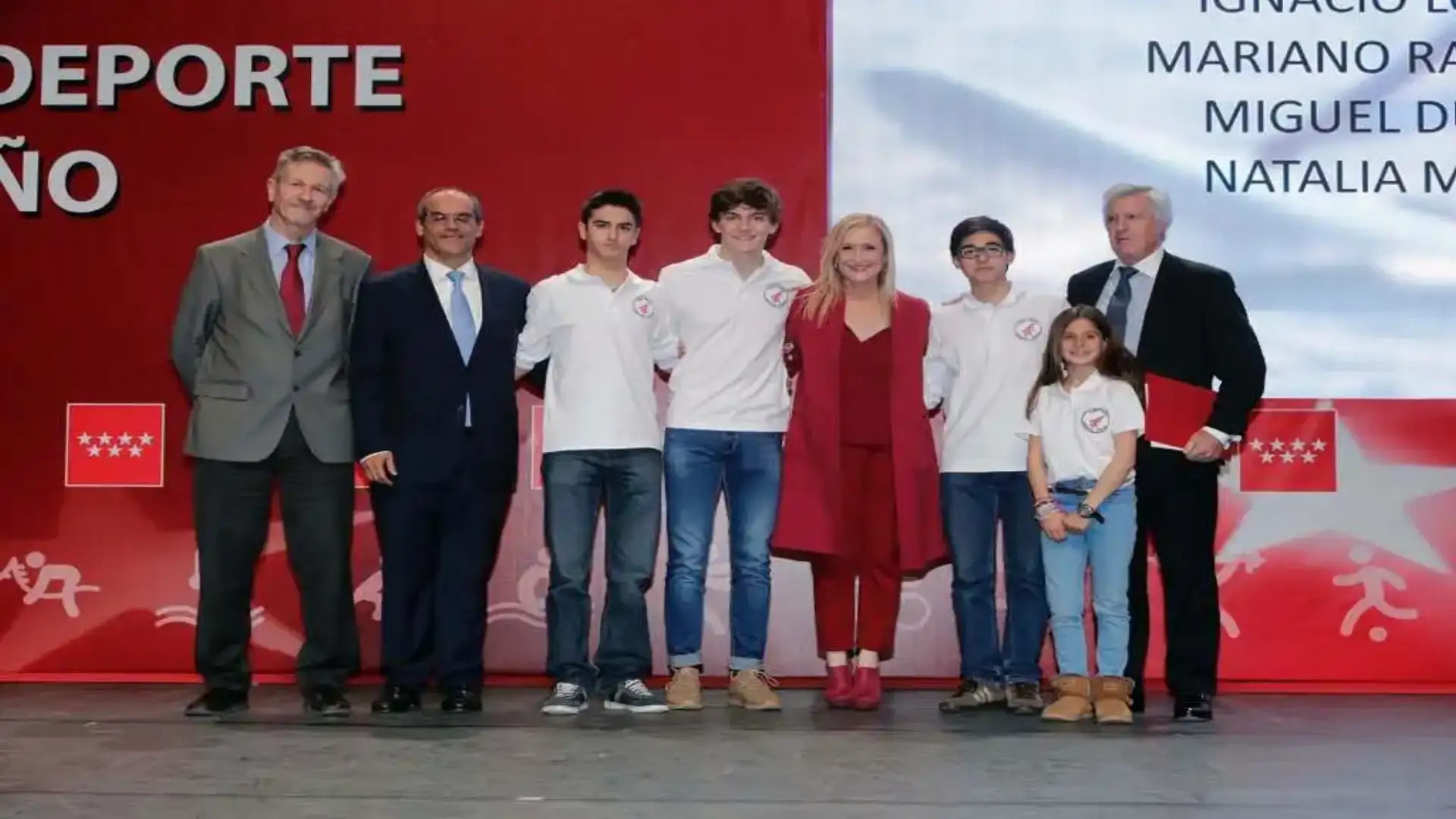 Marrileños, protagonists in the Gala del Sporte of the Community of Madrid