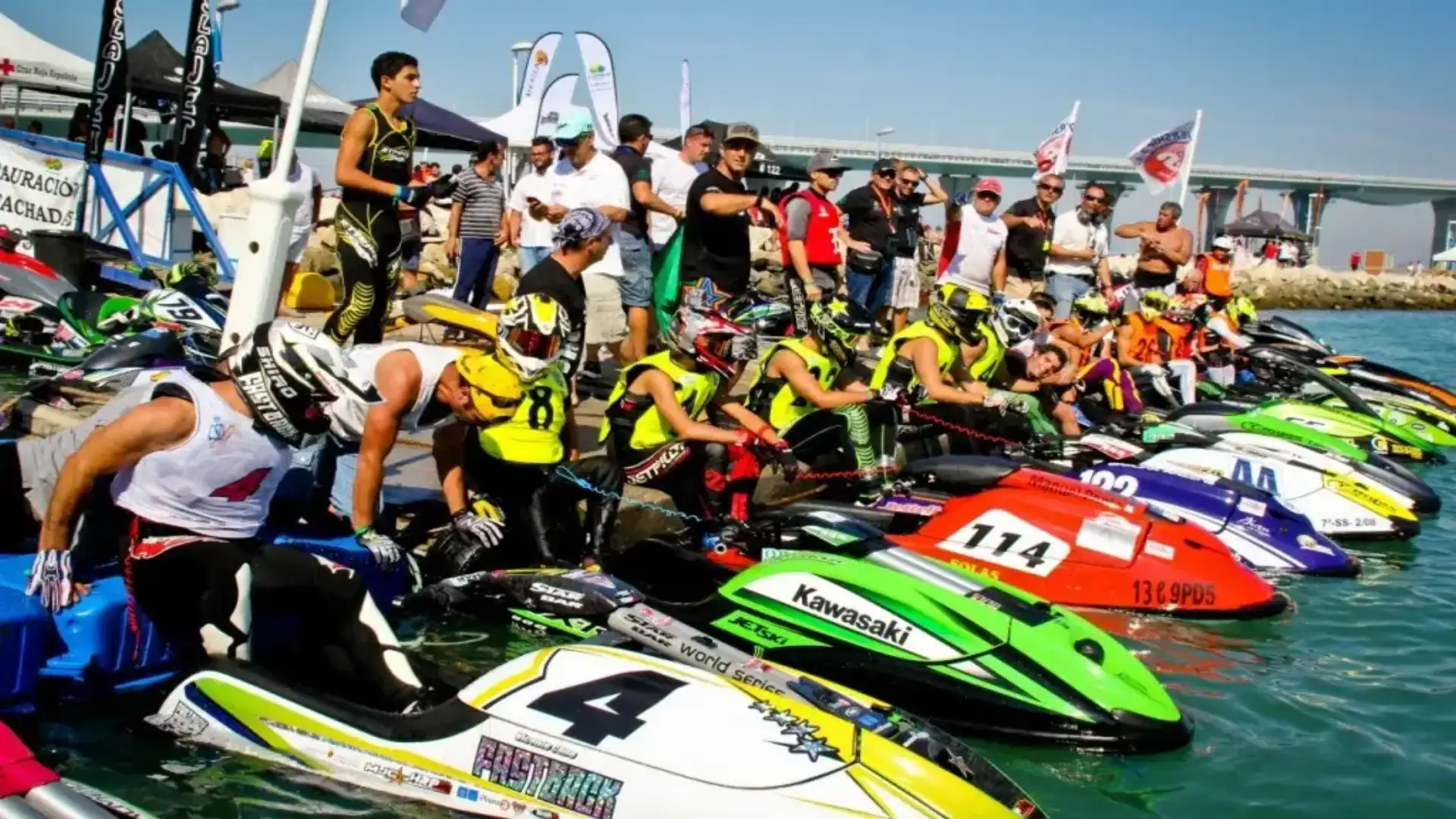 Benalmádena, Marbella, Cadiz, Sanxenxo and Murcia National Water Motorcycle headquarters