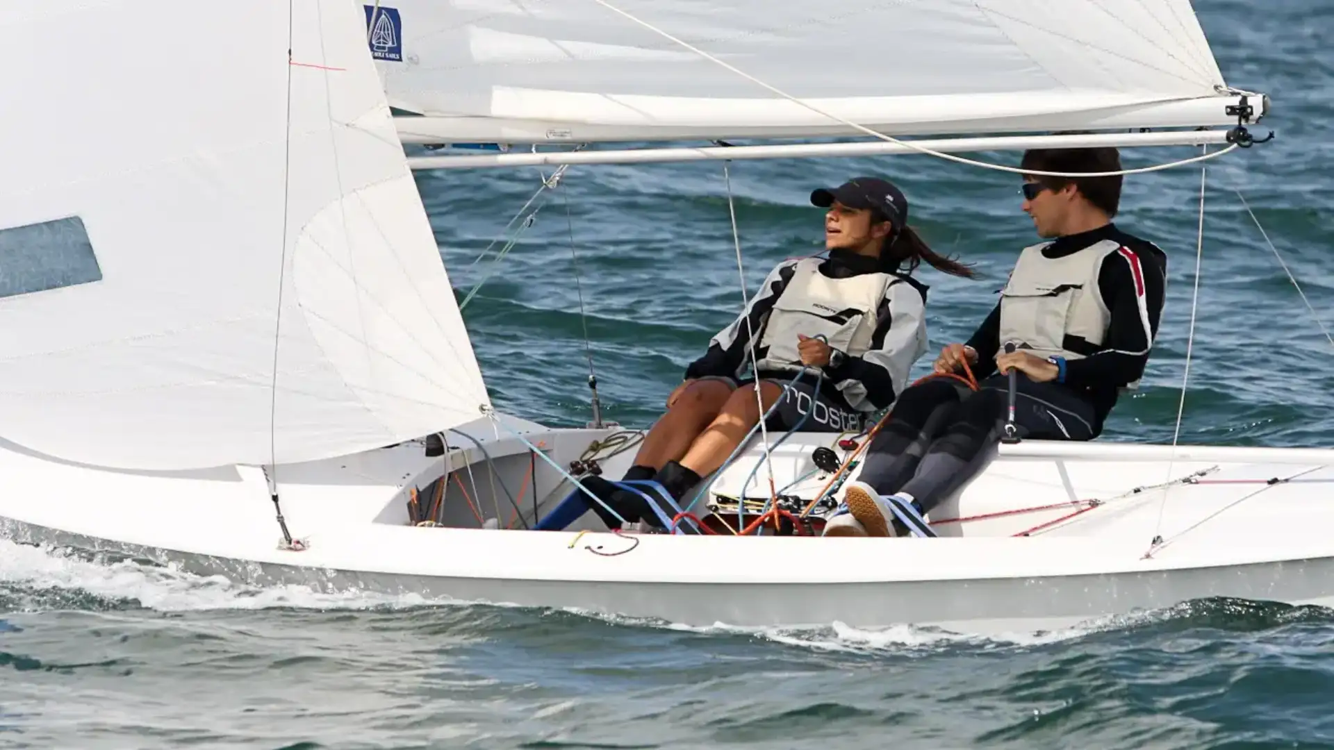 Guadalimar Regatta in Getxo: on day 1 there was no wind and on day 2 there was no wind