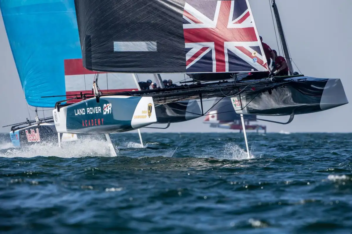 El equipo británico en acción en las pasadas Extreme Sailing Series.