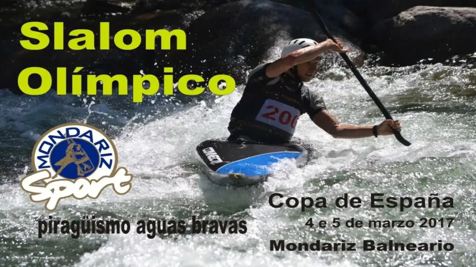 Maialen Chourraut leader in the Olympic Slalom of Mondariz after the first day