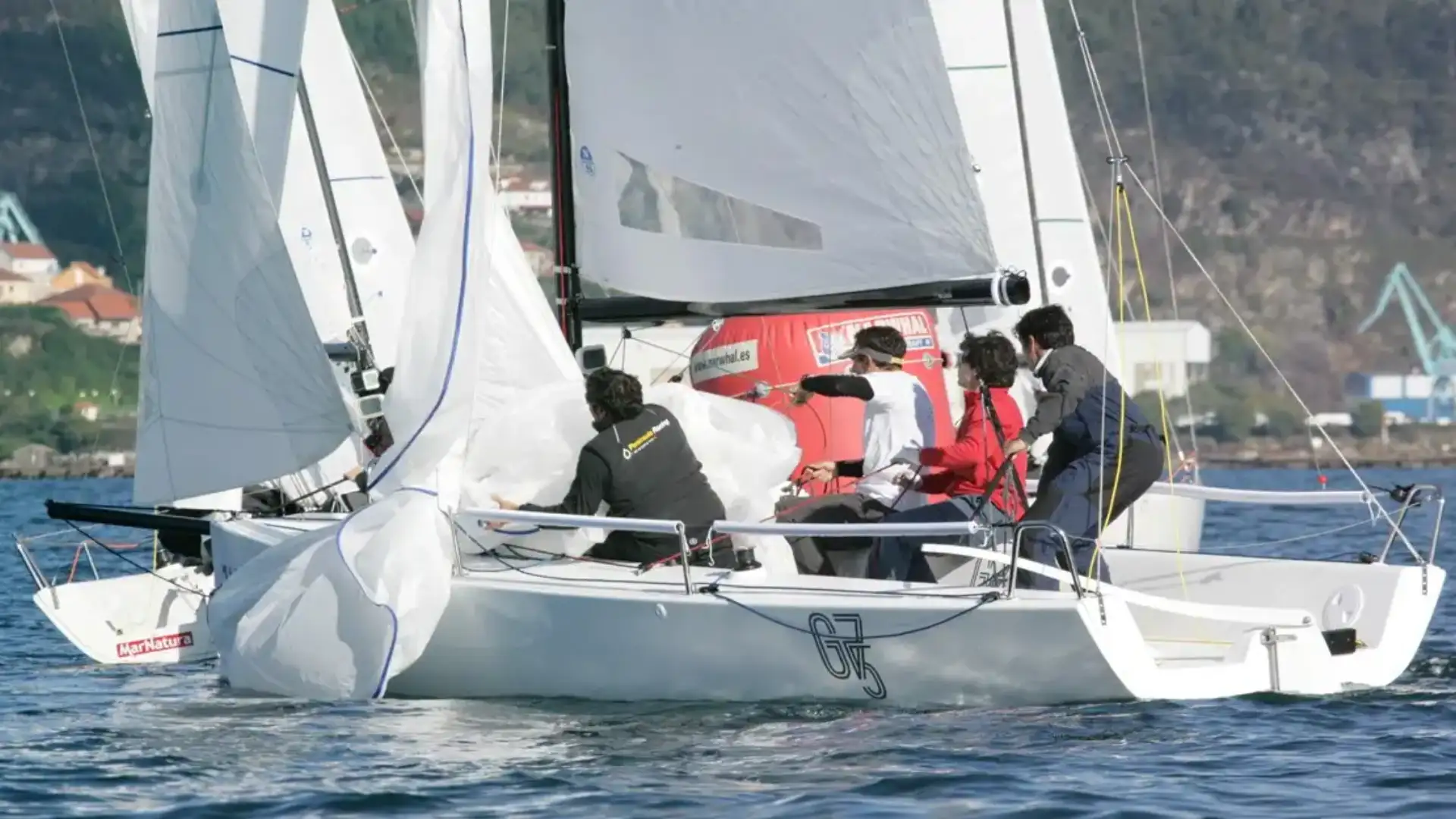 Cantabria, Canaries and Galicia, the podium of the National of J70 in Vigo