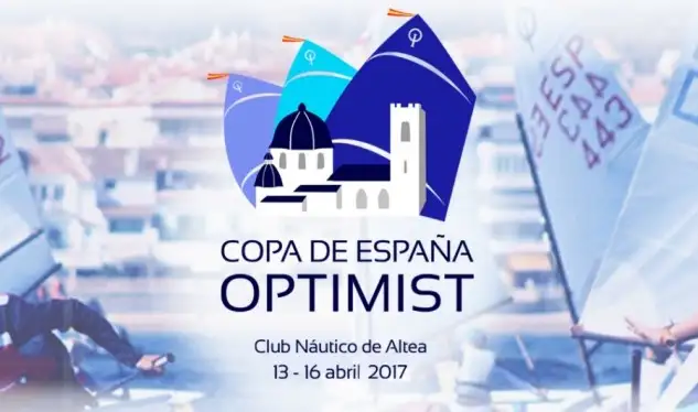 El Club Náutico de Altea quiere obtener un sobresaliente en la organización de la Copa de España de Optimist... fiel ejemplo de ello es el bello logotipo creado al efecto
