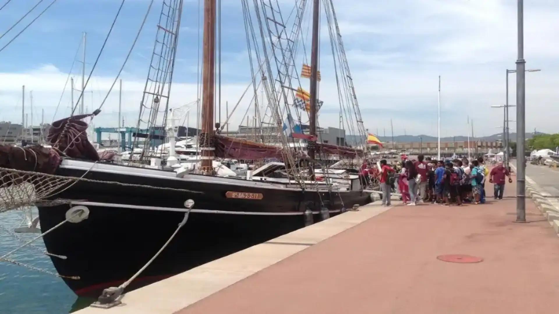 Port of Badalona is preparing for the "Initiat" fair to be held from 18 to 21 May