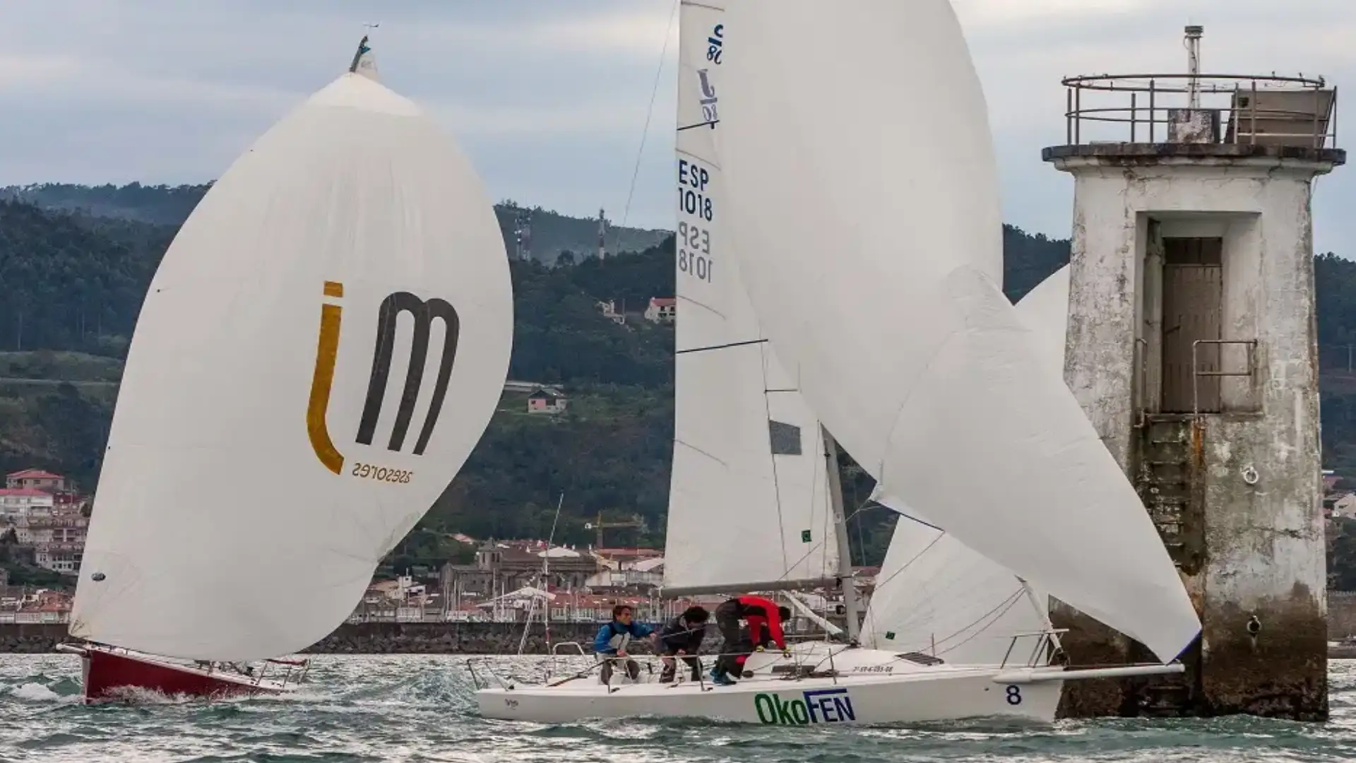 "Okofen" by Javier Gandara outstanding winner of the J80 Regata de Baiona