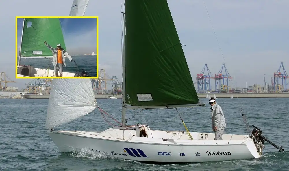 El regatista paralímpico Héctor Álvarez vence en la 4ª Regata en Solitario 