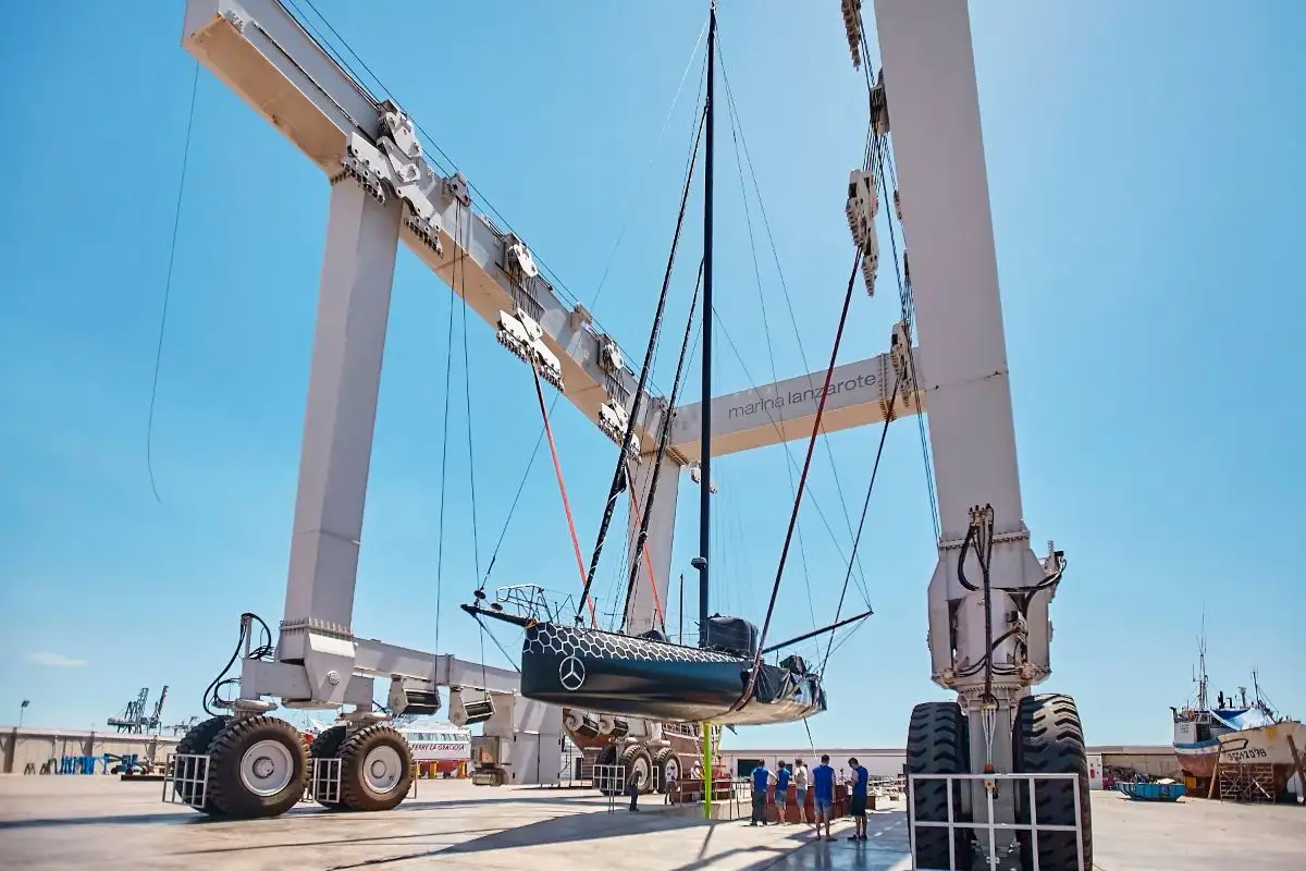 Calero Marinas cuenta con los varaderos más importantes del archipiélago canario.