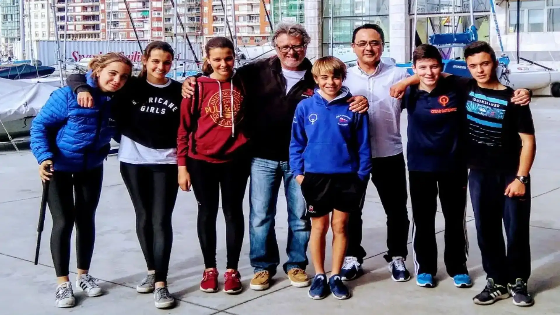 In the CAR of Santander began the plan of technification of the class optimist 2017